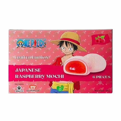 One Piece Limited Edition Japanese Mochi Raspberry Luffy