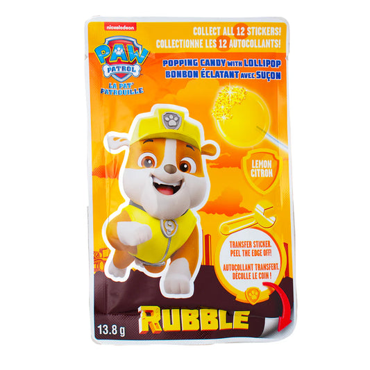 Paw Patrol Popping Candy with Lollipop Dipper